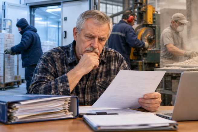 Wcześniejsza emerytura za pracę w chłodni, hałasie lub zapyleniu – jak udowodnić warunki?